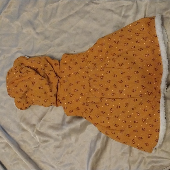 Floral Hooded Vest with Baby Bear Ears - Picture 2 of 8